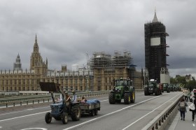Traktoren in London