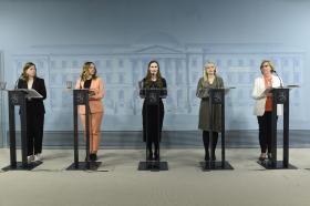 五名女政治家
