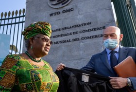 Nigeria s Ngozi Okonjo-Iweala took over the reins of the Geneva-based WTO on March 1, 2021.