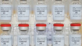 vials of the Janssen COVID-19 vaccine in the United States