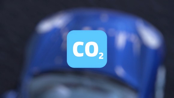 رمز ثاني أكسيد الكربون CO2