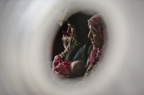 Millions of Syrians have sought refuge in neighbouring countries and Europe since 2011. (Keystone / Vadim Ghirda) Syrian refugees