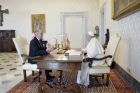 Parmelin and the Pope