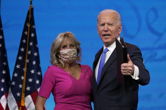 US President Joe Biden and First Lady Jill Biden.