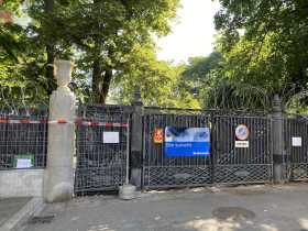 Eingang Parc La Grange