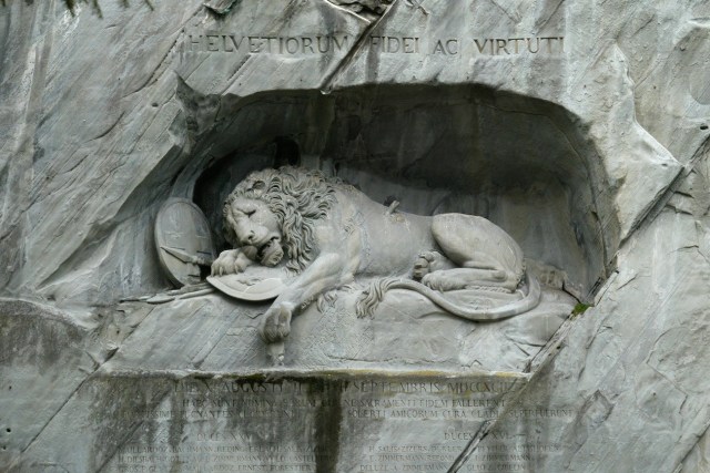 ルツェルンのライオン像 美化された歴史が残す火種 Swi Swissinfo Ch