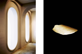 Architektur Fenster und Treppenhaus