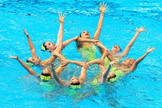 Synchroschwimmerinnen