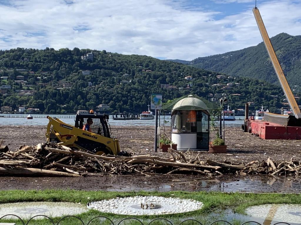 Lago di Como, il livello sta calando SWI swissinfo.ch