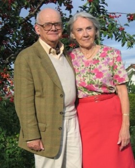Pierre Centlivres, with his wife, Micheline, in 2007. (Editions ZOE) Centlivres