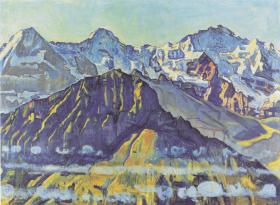 Painting by Hodler