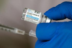 Janssen vaccine vial