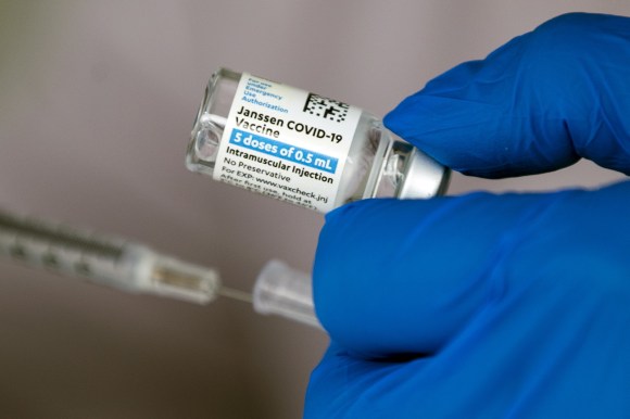 Janssen vaccine vial