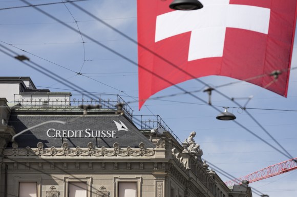 Credit Suisse bank in Zurich.