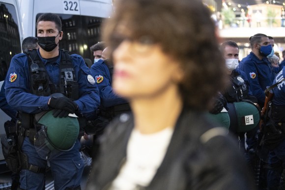 Bern police presence