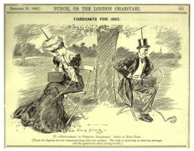 1906年の英風刺雑誌に掲載されたイラスト
