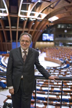 Dick Marty im Europarat, 2011.