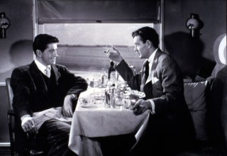 Film still of Stranger in a Train