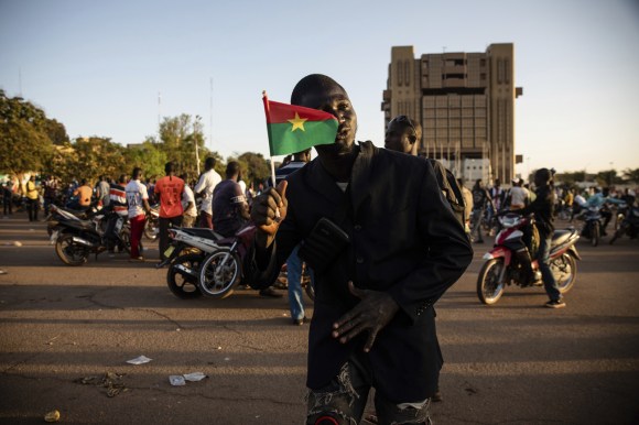 Mann in Burkina Faso