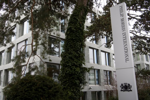 le siège de Philip Morris à Lausanne