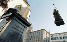 Zwingli-Statue wird entfernt