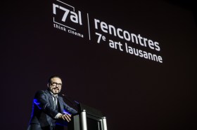 Vincent Perez at the opening of Think Cinema 2019