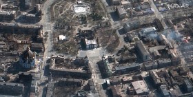destroyed Mariupol Drama theater