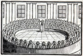 议会会议画面