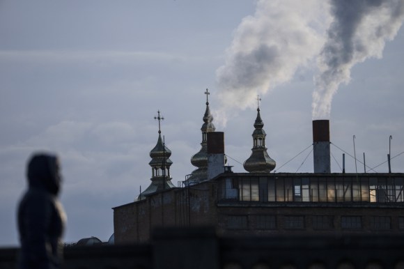 A power plant in Ukraine