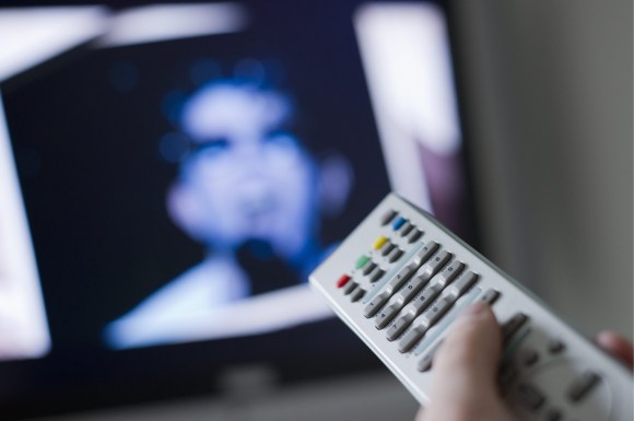 Television screen and remote control