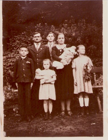 Familienbild in Tschechien