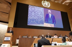 Alain Berset at WHA