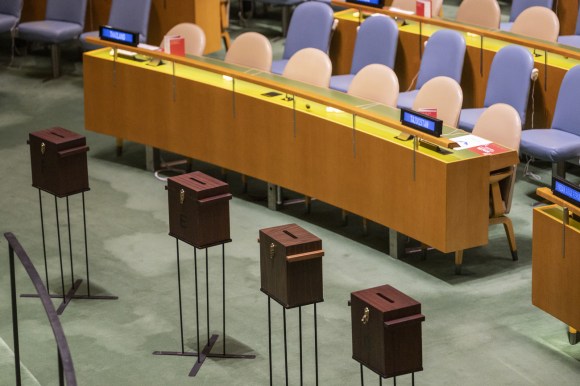 Ballot boxes