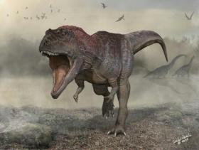 Cientistas descobrem novo dinossauro predador gigante com braços curtos,  como o T-Rex - SWI