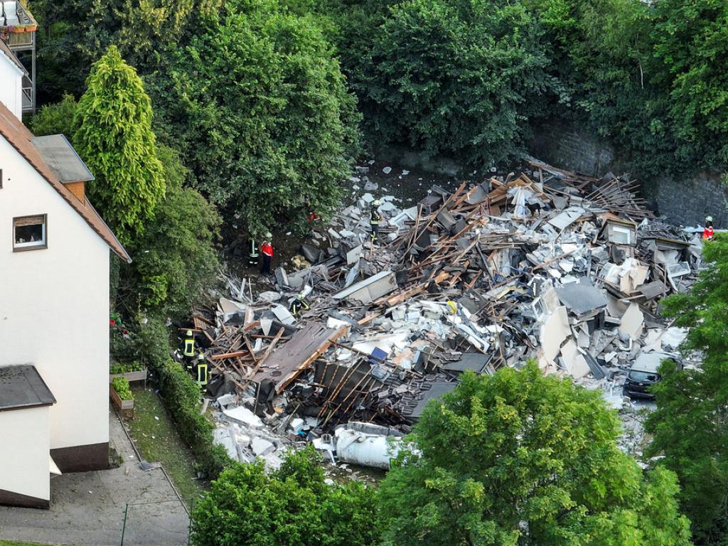 Germania: crolla edificio, tre feriti gravi - SWI swissinfo.ch