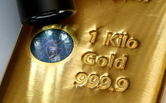 One kilogram bar of gold
