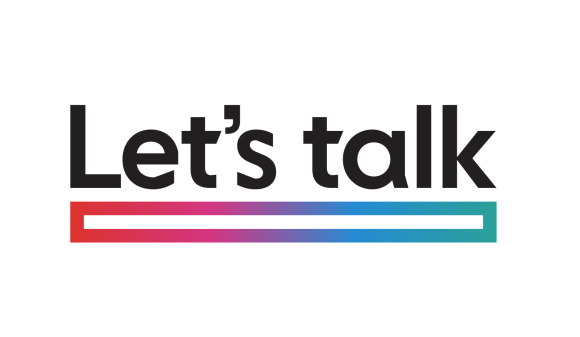 Logo Let s talk