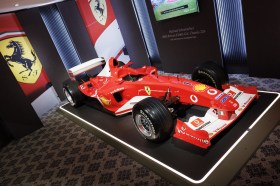 Ferrari Formula 1 en exposición