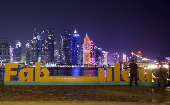 Qatar, Doha skyline.
