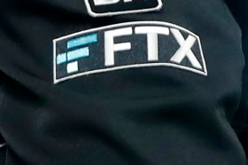 Jacket bearing the FTX logo