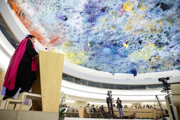 The Human Rights Council meets in Geneva