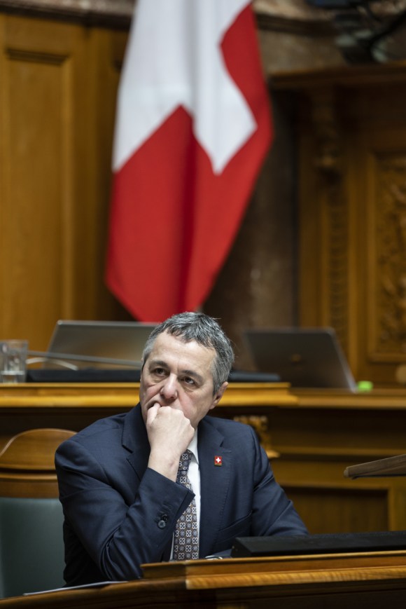 Swiss Foreign Minister Ignazio Cassis