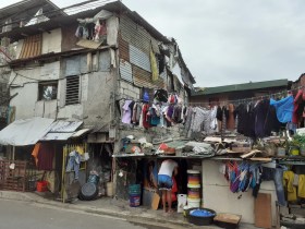 Un barrio pobre de Manila