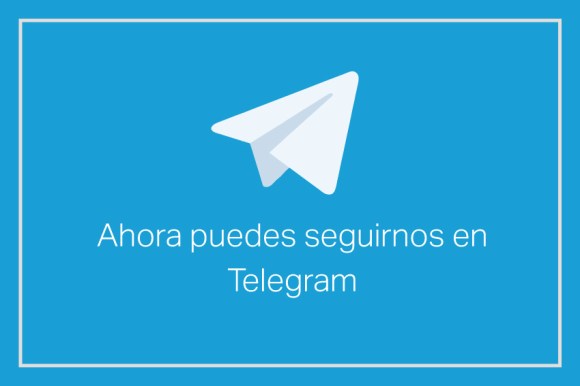 Síguenos en Telegram gráfica