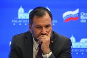 El canciller de Venezuela, Yván Gil, anunció reunión con diplomáticos de Europa para evaluar oportunidades de cooperación energética. Imagen de archivo en el Palacio Presidencial de Miraflores, en Caracas, el 3 de mayo de 2023. (afp_tickers)