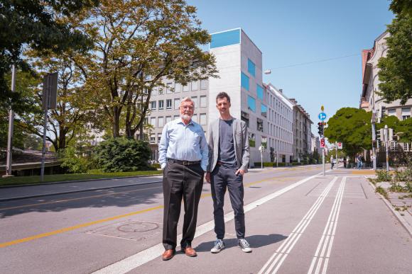 Daniel Zuberbühler and Fabio Canetg