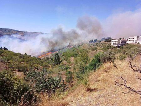 Syria struggles to contain wildfires as temperatures rise - Vimarsana News