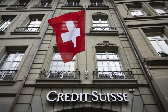 Credit Suisse facade