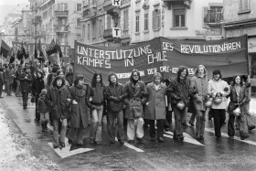 Demonstration in der schweiz