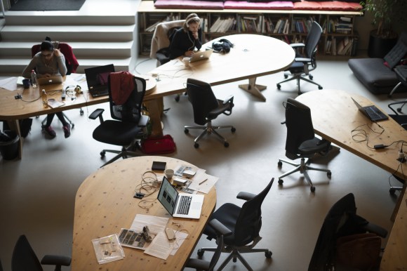 Coworking space im Impact hub in Zürich